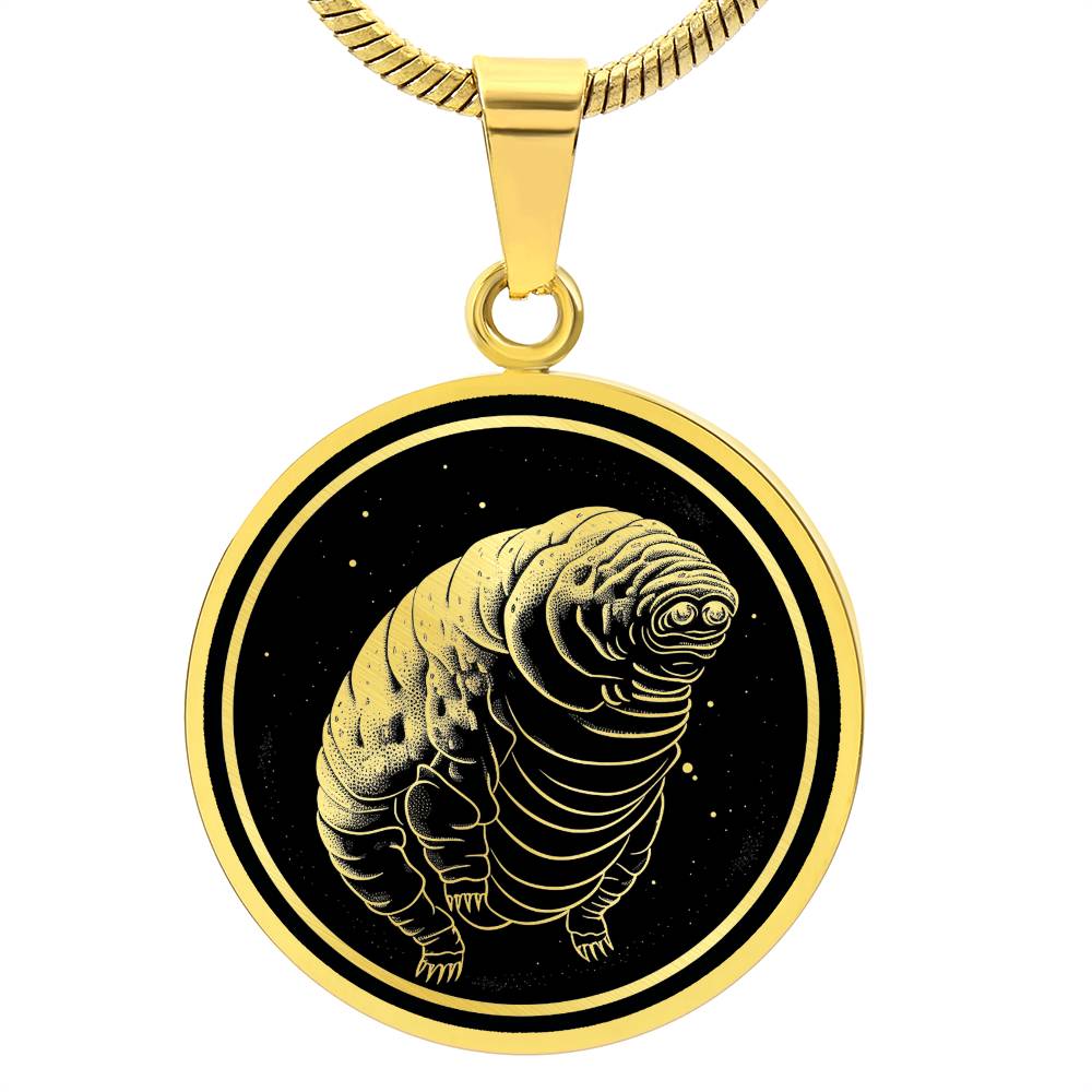 Personalized Tardigrade Necklace