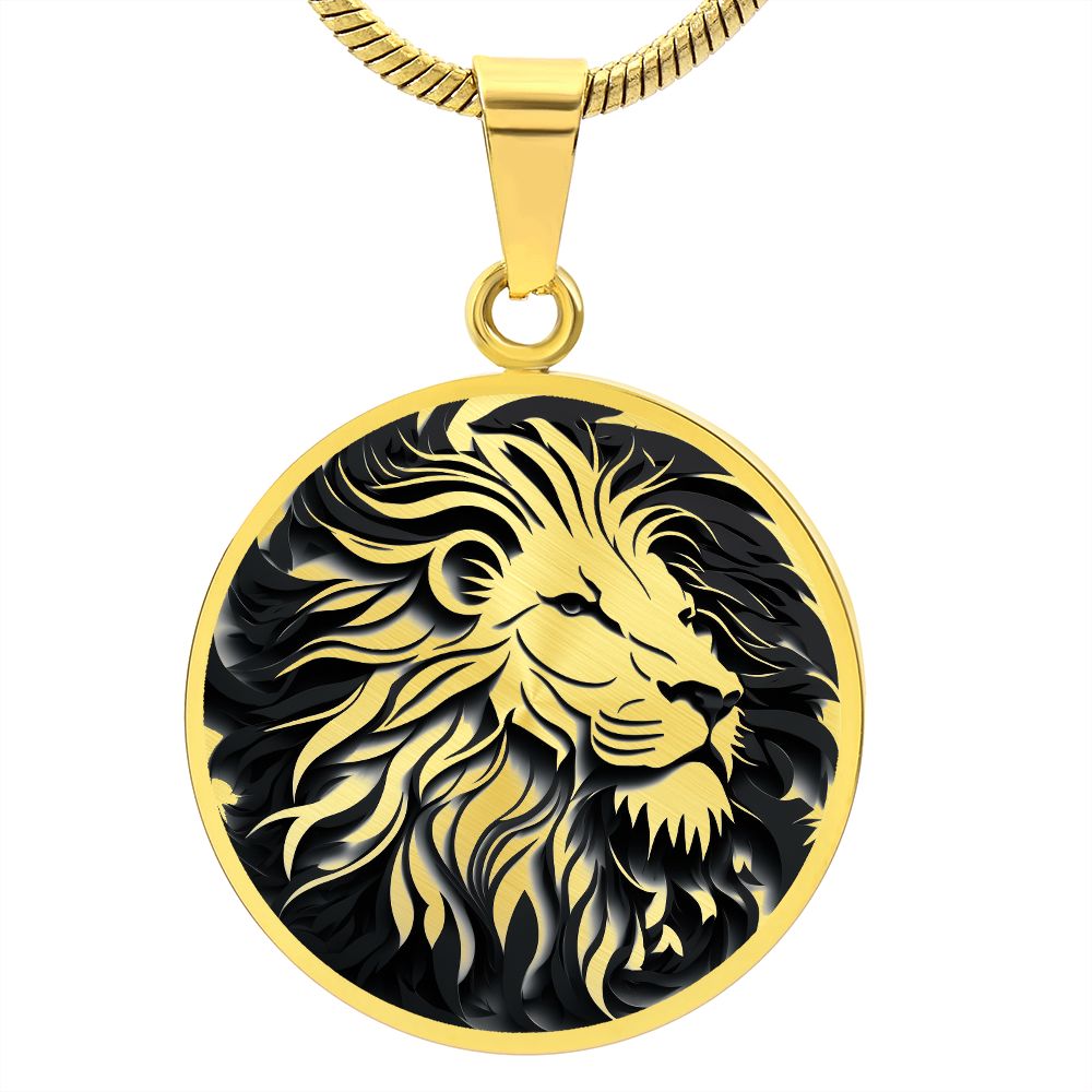 Personalized Lion Necklace