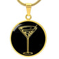 Personalized Martini Necklace