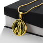Personalized Santa Muerte Necklace