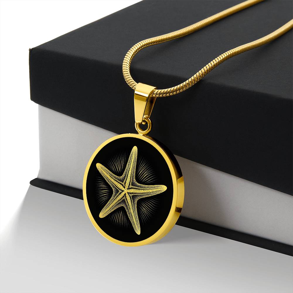 Personalized Starfish Necklace