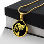 Personalized Golden Retriever Necklace