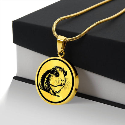 Personalized Guinea Pig Necklace