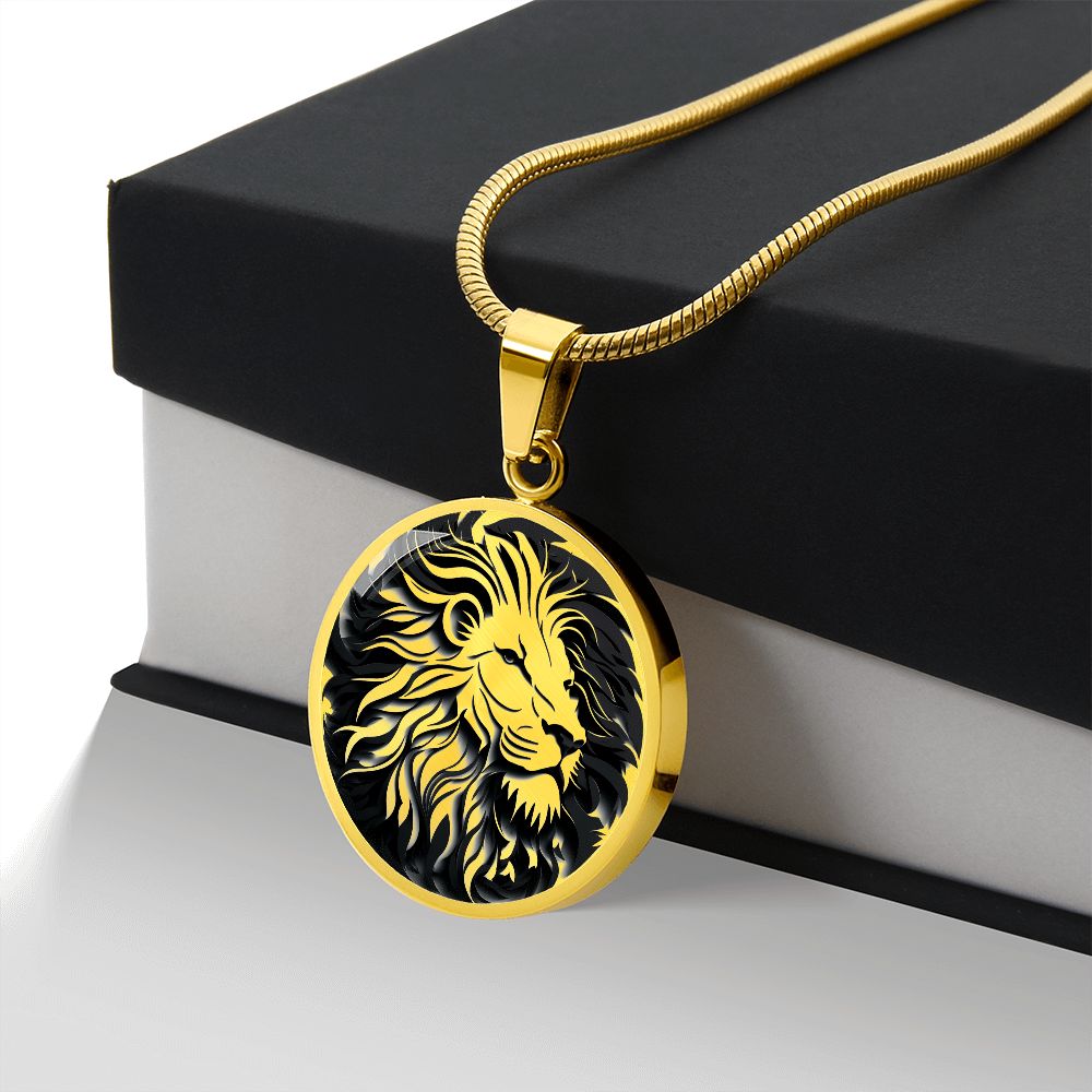 Personalized Lion Necklace