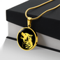 Personalized Wolf Necklace