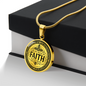 For we walk by faith, not by sight Necklace