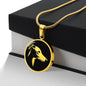 Personalized Greyhound Necklace