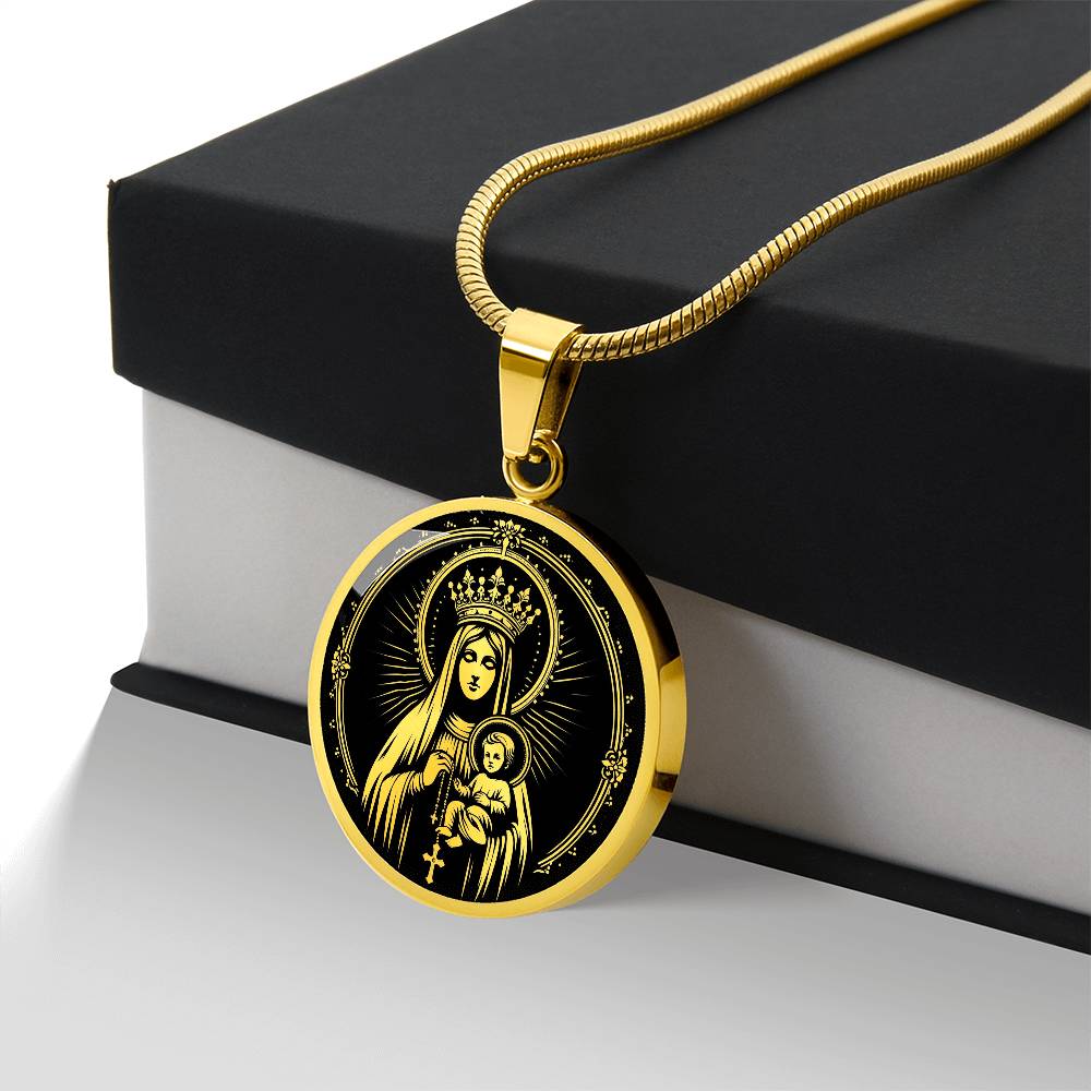 Our Lady of Rosary Medal