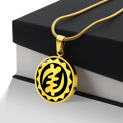 Personalized Gye Nyame Necklace
