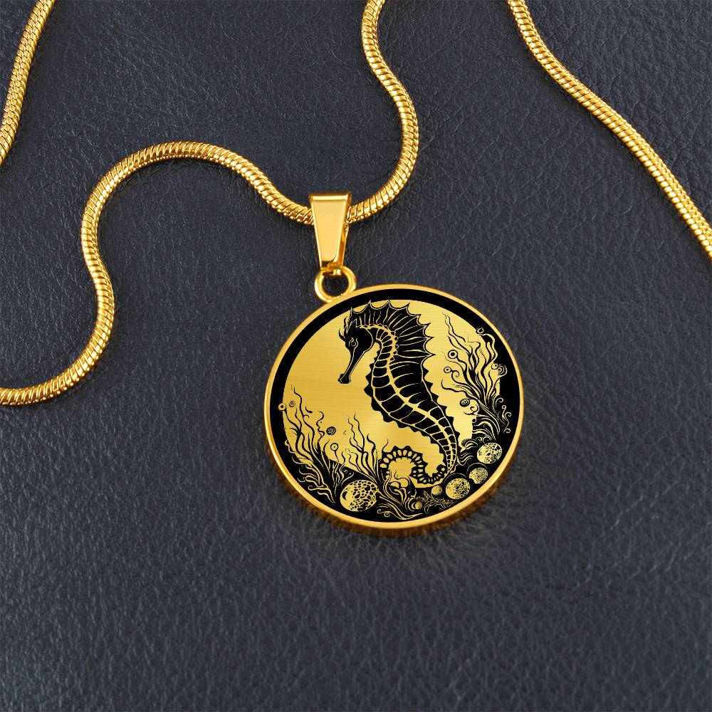 Personalized Seahorse Necklace