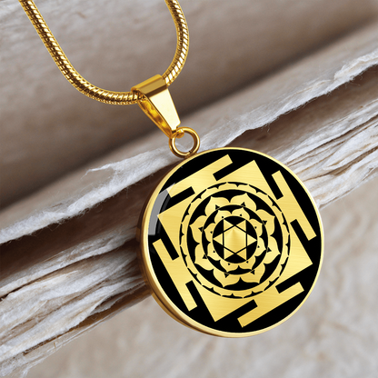 Kuber Yantra Necklace