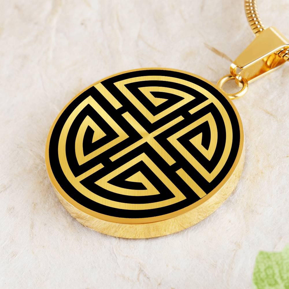 Personalized Lu Symbol Necklace