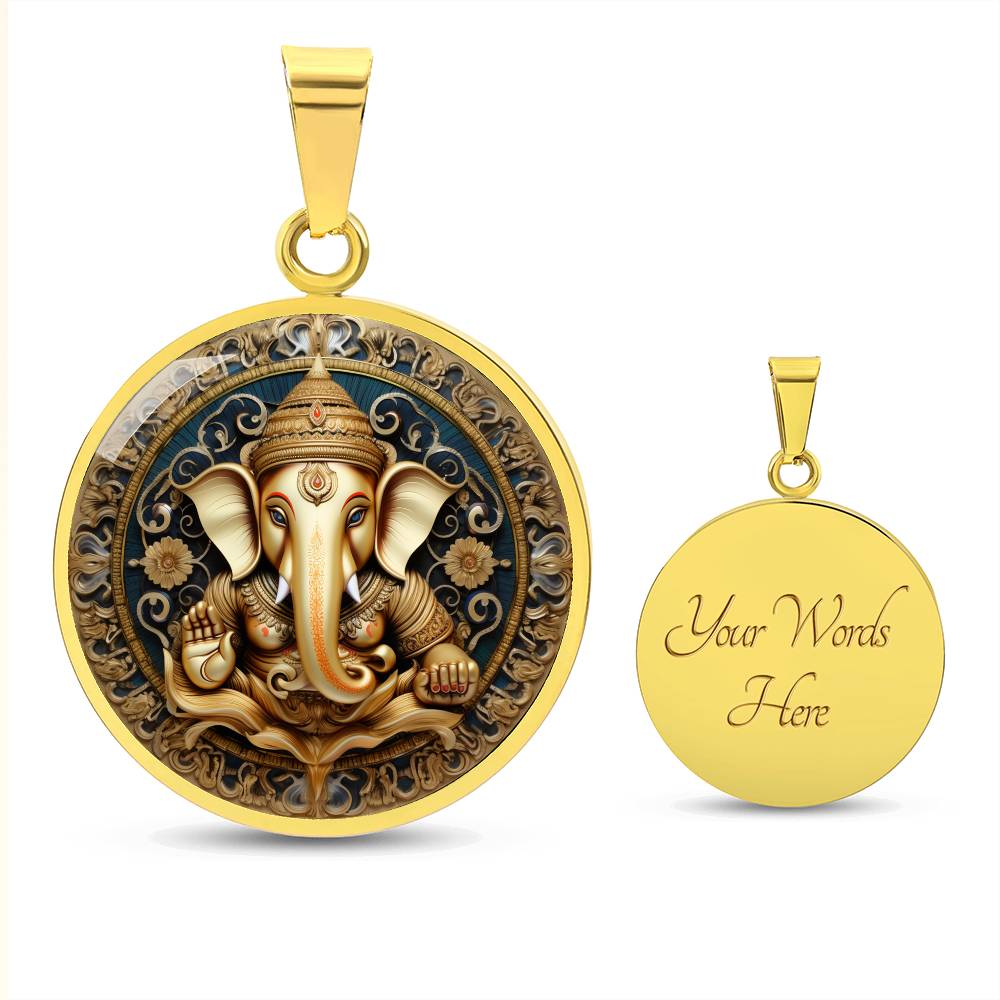 Personalized Ganesha Necklace