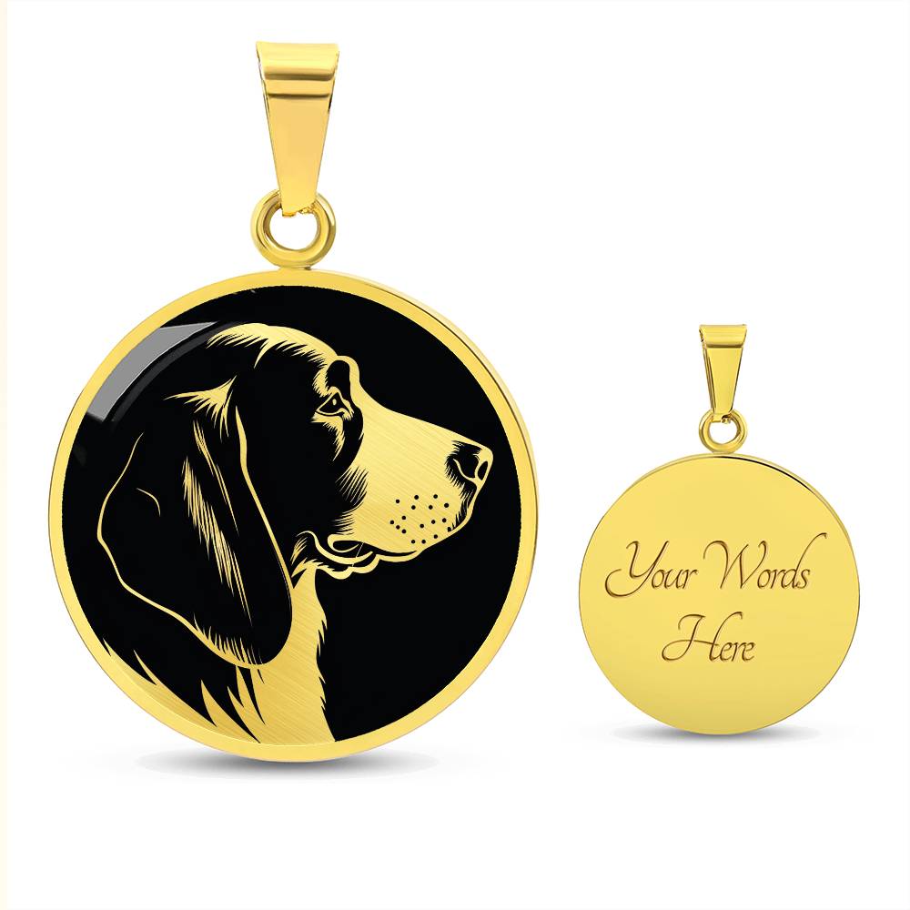 Personalized Basset Hound Necklace
