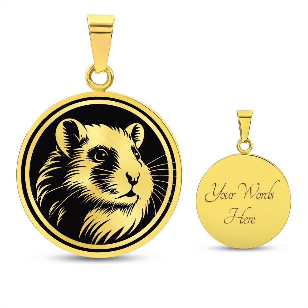 Personalized Hamster Necklace