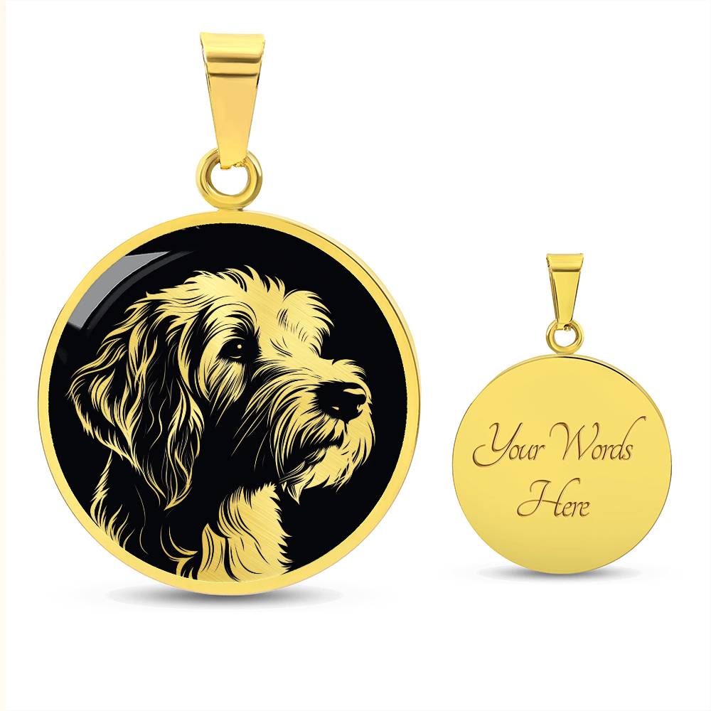 Personalized Labradoodle Necklace