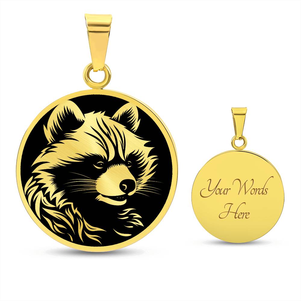 Personalized Red Panda Necklace