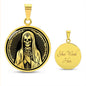 Personalized Santa Muerte Necklace