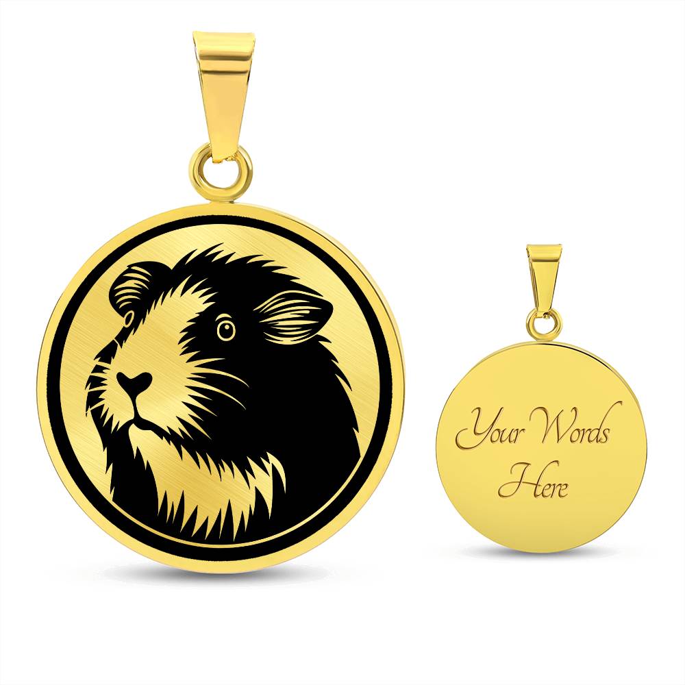 Personalized Guinea Pig Necklace