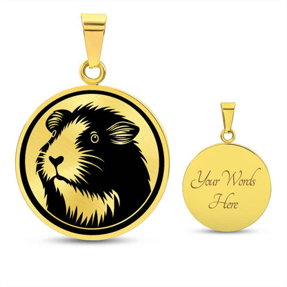 Personalized Guinea Pig Necklace