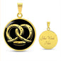 Personalized Pretzel Necklace