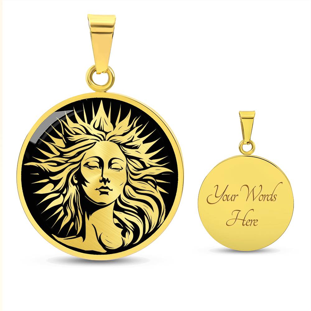 Personalized Sol Necklace
