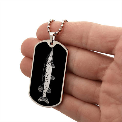 Pike Fish Necklace