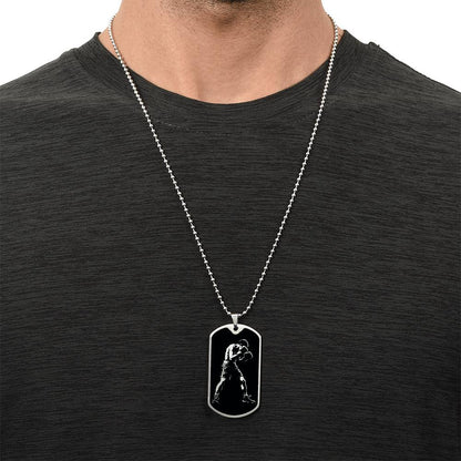 Personalized Boxing Necklace