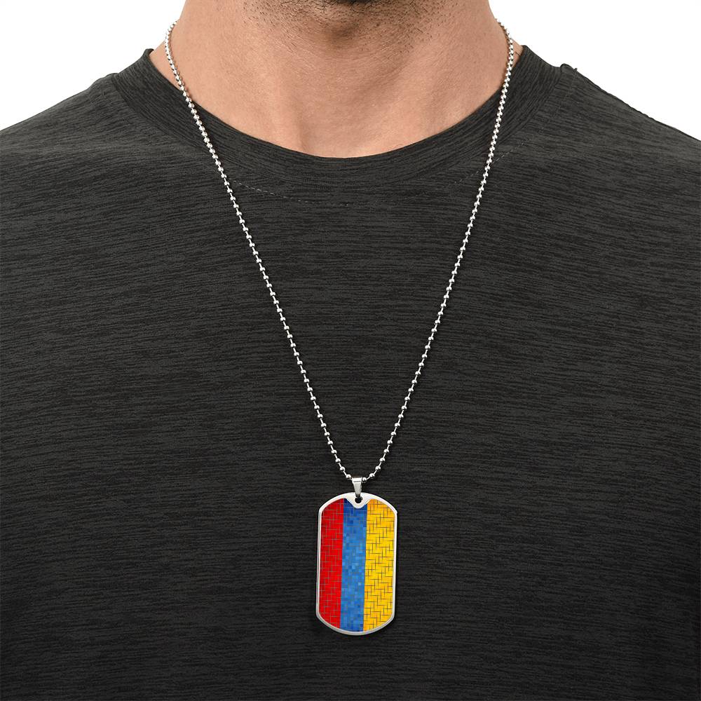 Personalized Flag of Colombia