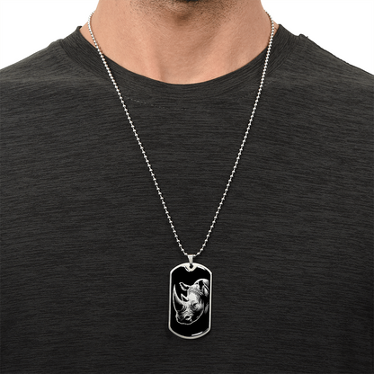 Rhinoceros Necklace