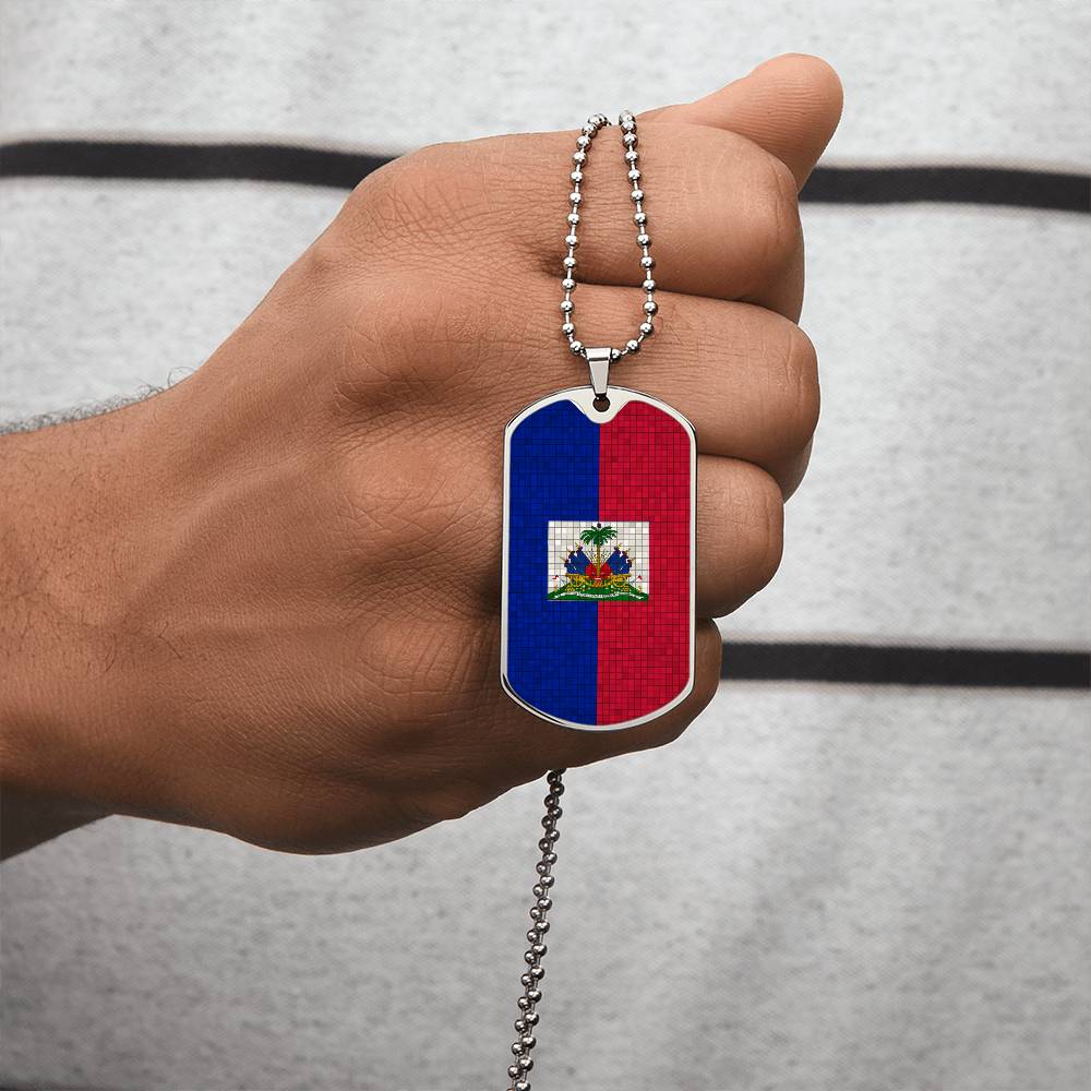 Personalized Flag of Haiti