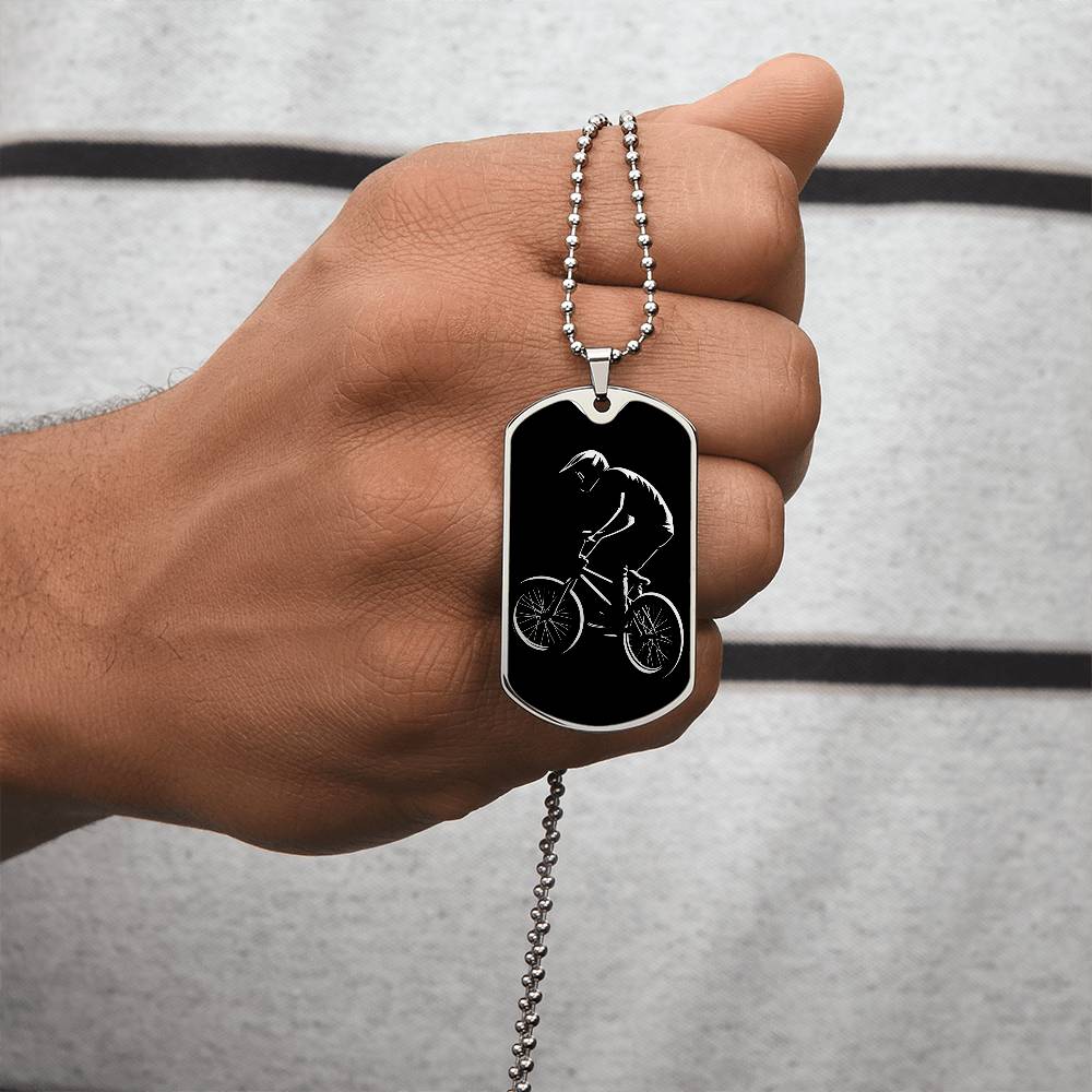 Personalized BMX Necklace