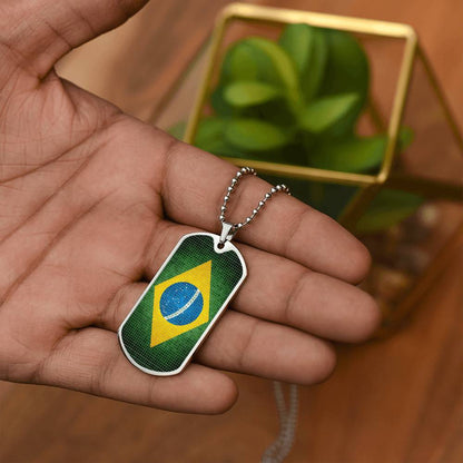 Personalized Flag of Brazil