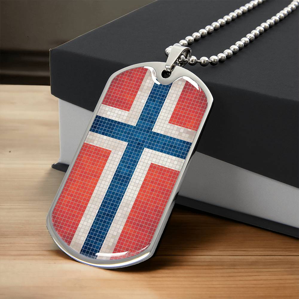 Personalized Flag of Norway