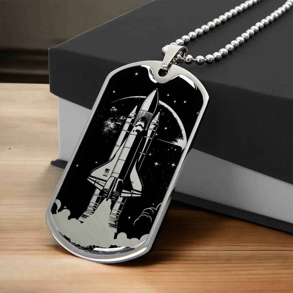 Shuttle Necklace