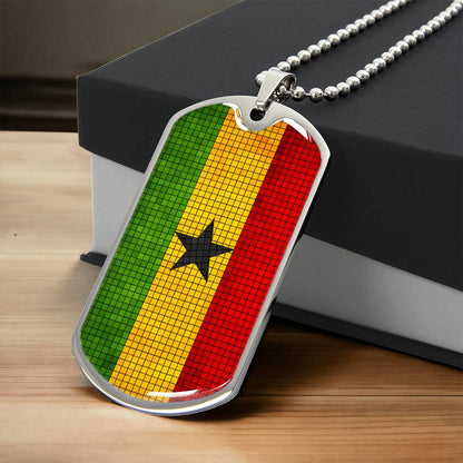 Personalized Flag of Ghana