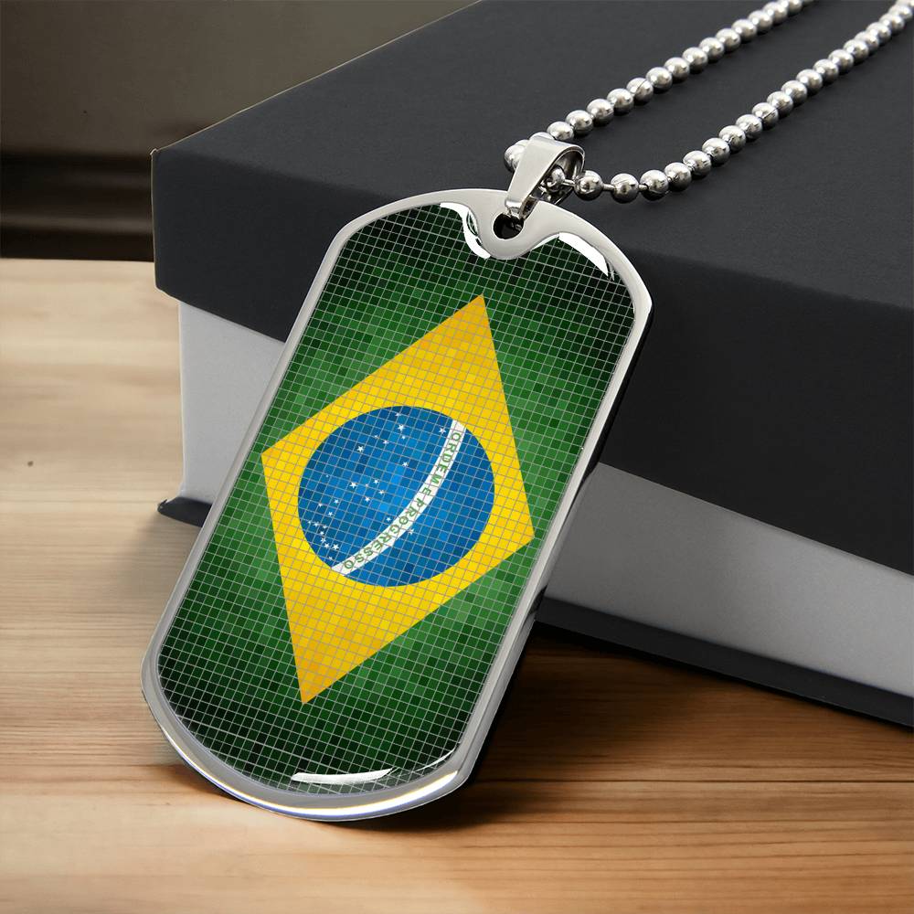 Personalized Flag of Brazil