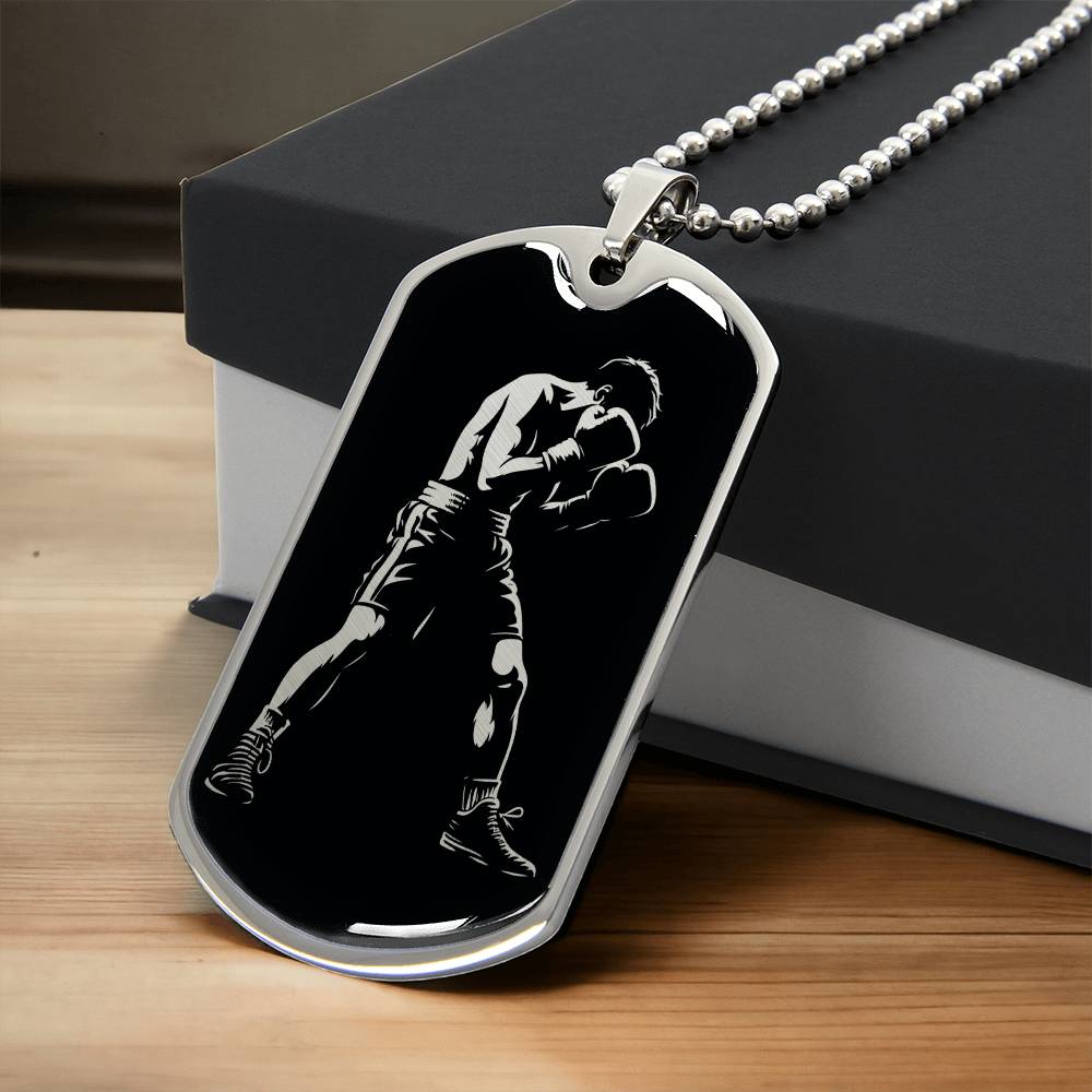 Personalized Boxing Necklace