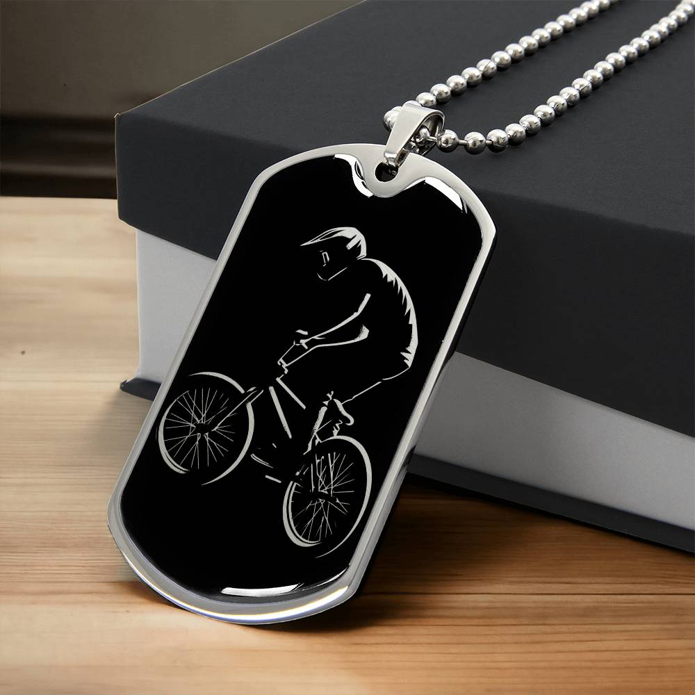Personalized BMX Necklace