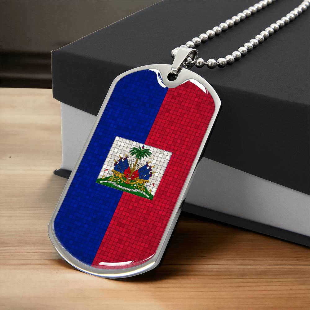 Personalized Flag of Haiti