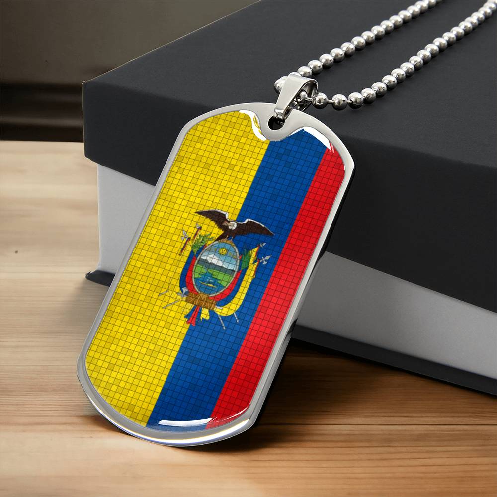 Personalized Flag of Ecuador