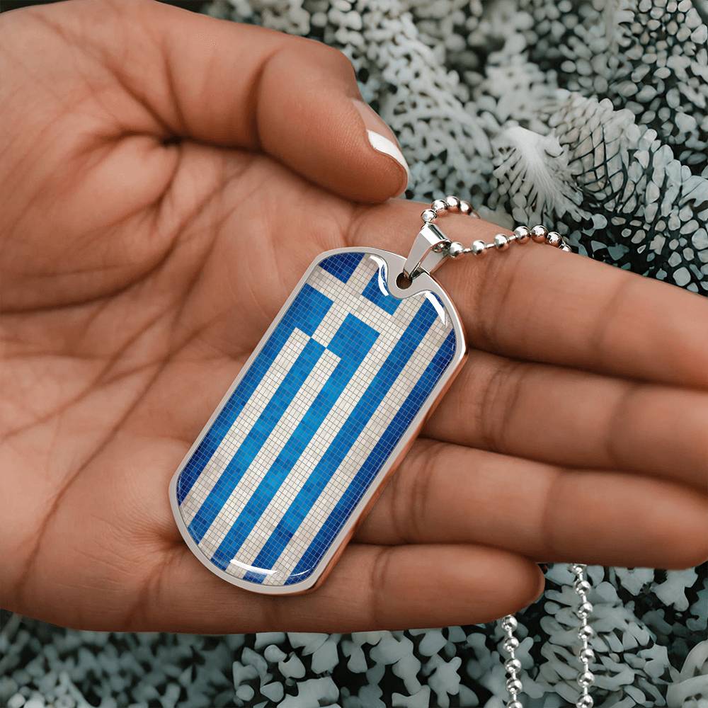 Personalized Flag of Greece