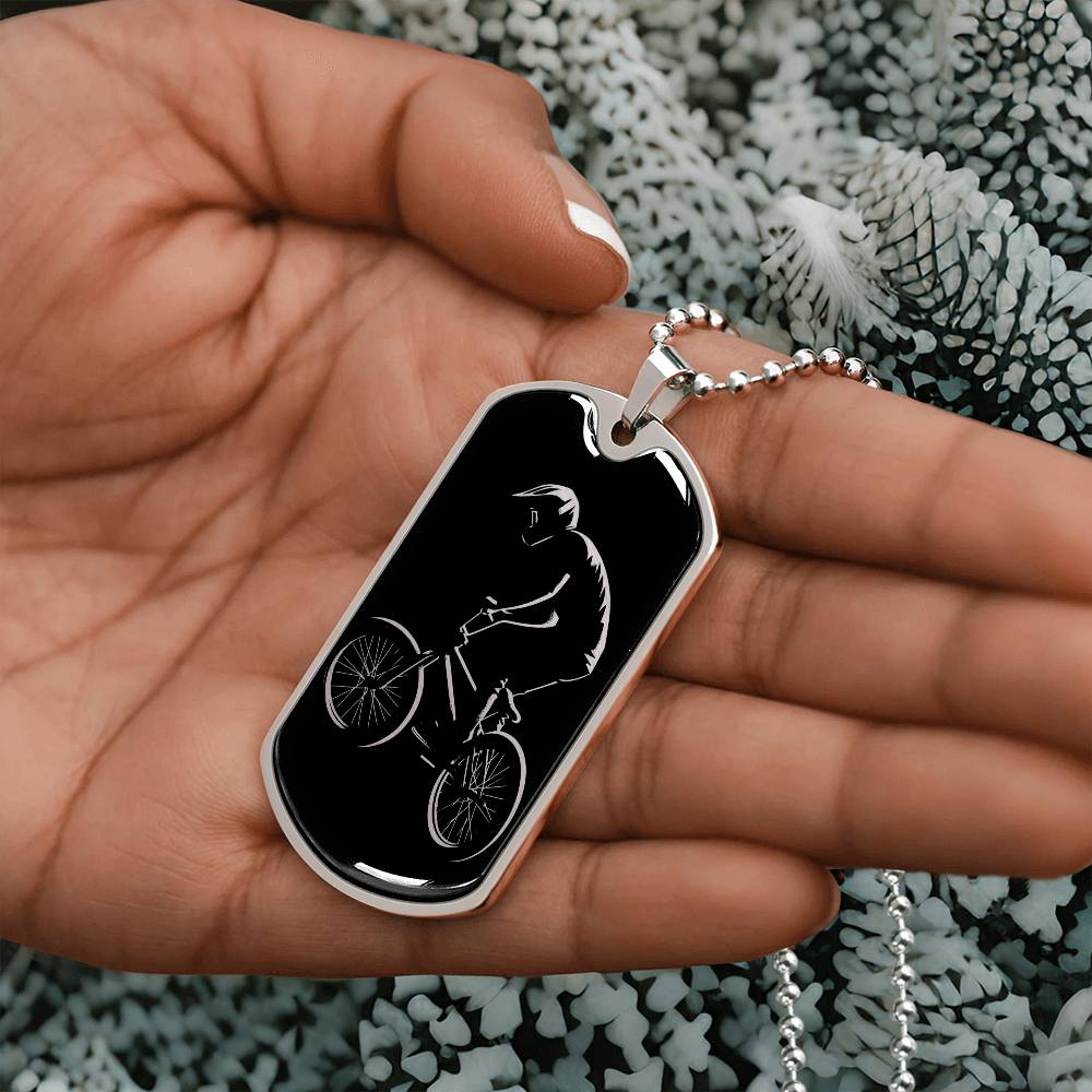 Personalized BMX Necklace