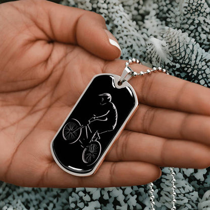 Personalized BMX Necklace