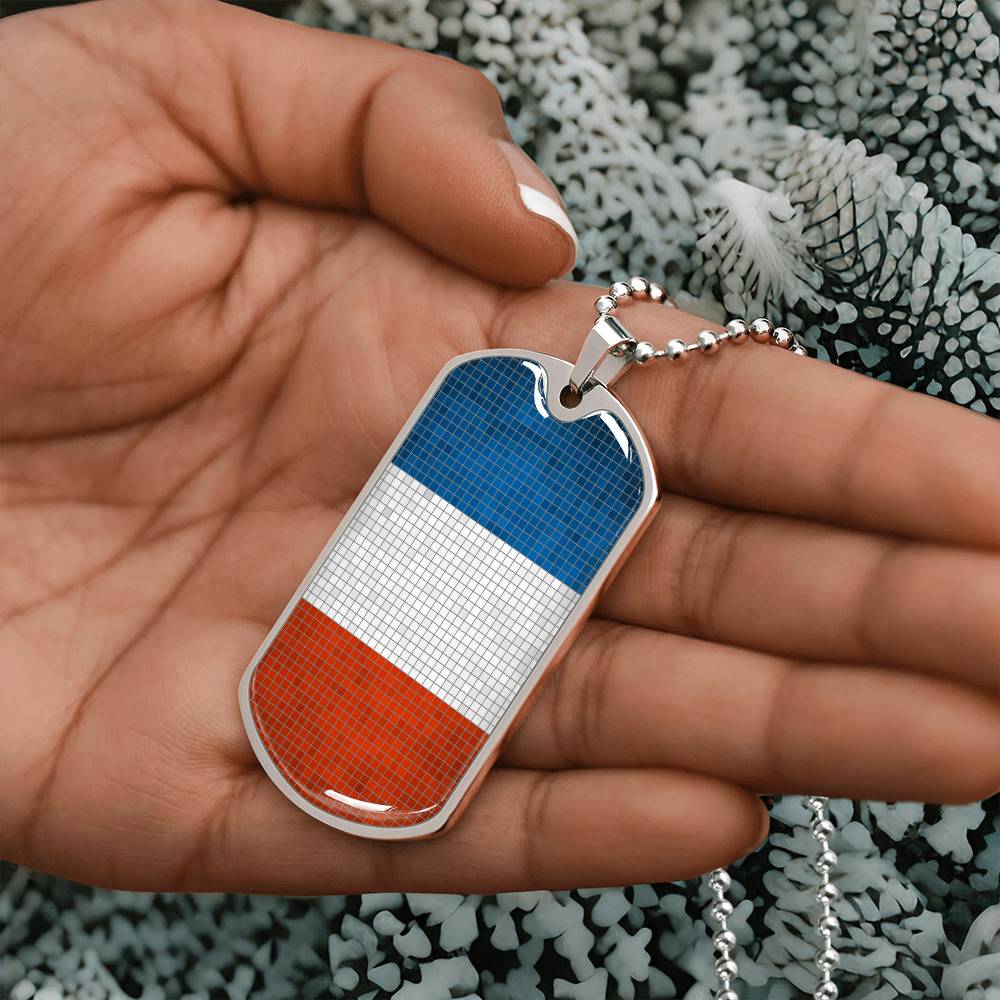 Personalized Flag of France