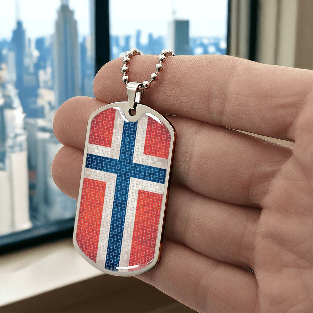 Personalized Flag of Norway