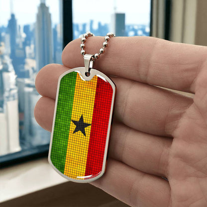 Personalized Flag of Ghana