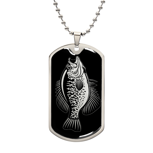 Crappie Fish Necklace