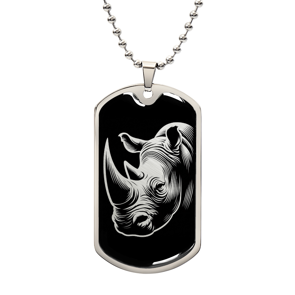 Rhinoceros Necklace