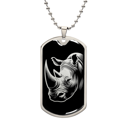 Rhinoceros Necklace